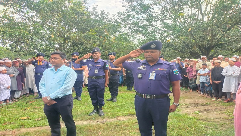 চাঁপাইনবাবগঞ্জে বীর মুক্তিযোদ্ধা জাহাঙ্গীর হোসেনের ইন্তেকাল,রাষ্ট্রীয় মর্যাদায় দাফন